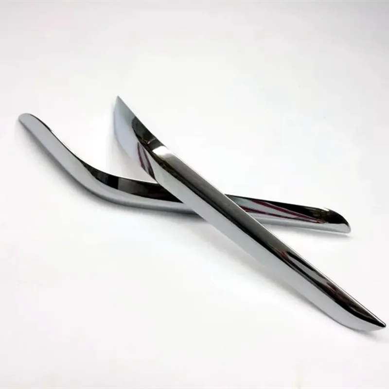 For Toyota Land Cruiser Prado LC150 FJ150 2014 2015 2016 2017 ABS Plastic Chrome Front Bumper Guard Trim Cover Accessories 2 pcs 
For Toyota Land Cruiser Prado LC150 FJ150 2014 2015 2016 2017 ABS Plastic Chrome Front Bumper Guard Trim Cover Accessories 2 pcs