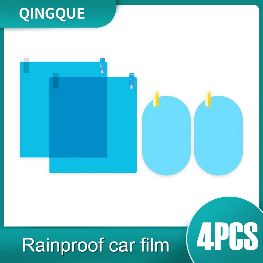 4pcs / set Rearview mirror protective film Anti fog Rainproof film for car windows Waterproof membrane
4pcs / set Rearview mirror protective film Anti fog Rainproof film for car windows Waterproof membrane