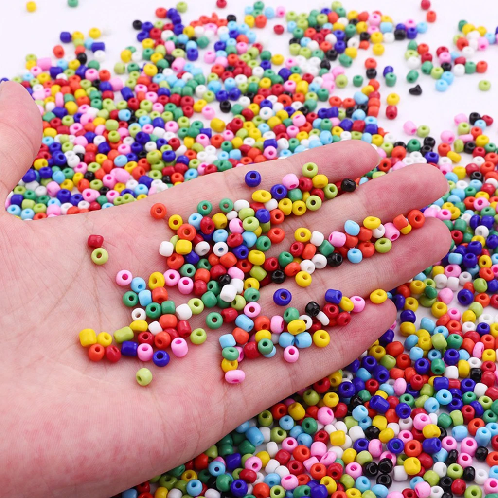 7162Pcs Glass Seed Beads with Elastic String Small Round 3mm for Jewelry Making Supplies Kit Crafts DIY Kit Necklaces Bracelets 
7162Pcs Glass Seed Beads with Elastic String Small Round 3mm for Jewelry Making Supplies Kit Crafts DIY Kit Necklaces Bracelets