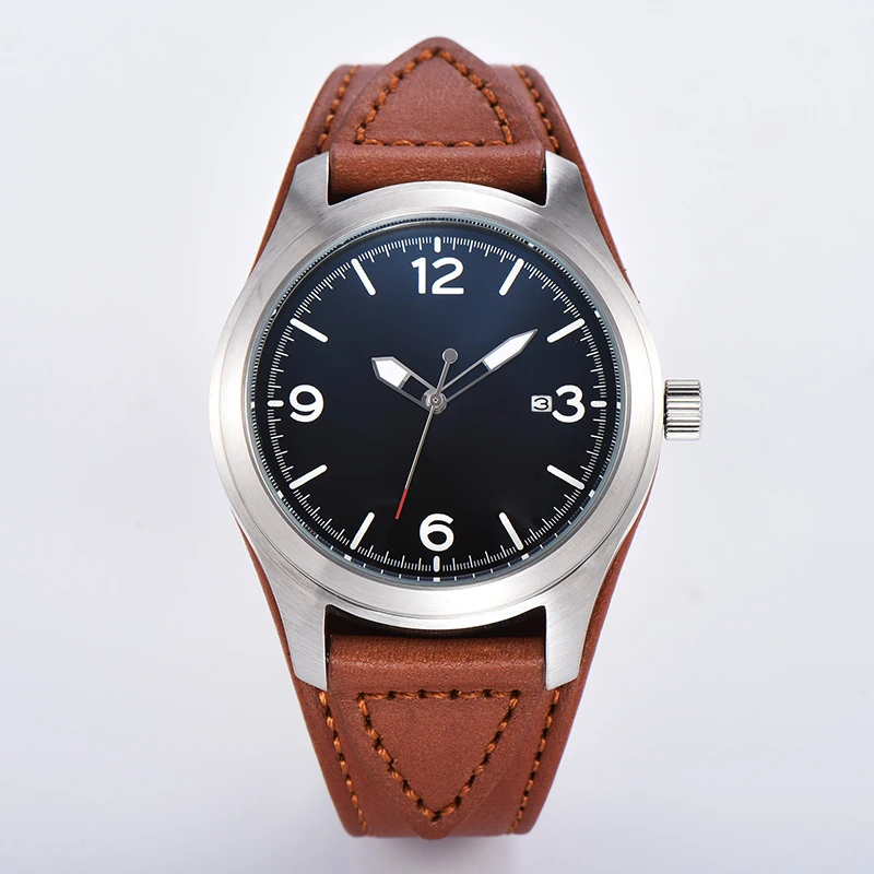2020 New Panis 44mm Casual Fashion Black Aseptic Dial Luminous Hands Brown Leather Strap Mechanical Automatic Movement Men's Wat
2020 New Panis 44mm Casual Fashion Black Aseptic Dial Luminous Hands Brown Leather Strap Mechanical Automatic Movement Men's Wat