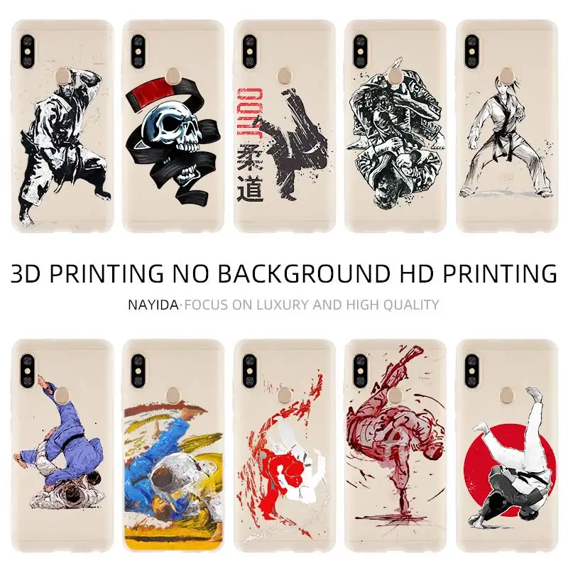 Мягкий силиконовый чехол для Xiaomi Redmi 9a 8a 7a 6a 5a 4a 9at 9Prime 9 8 7 6 5 K20Pro Janpan Judo|Бамперы| |