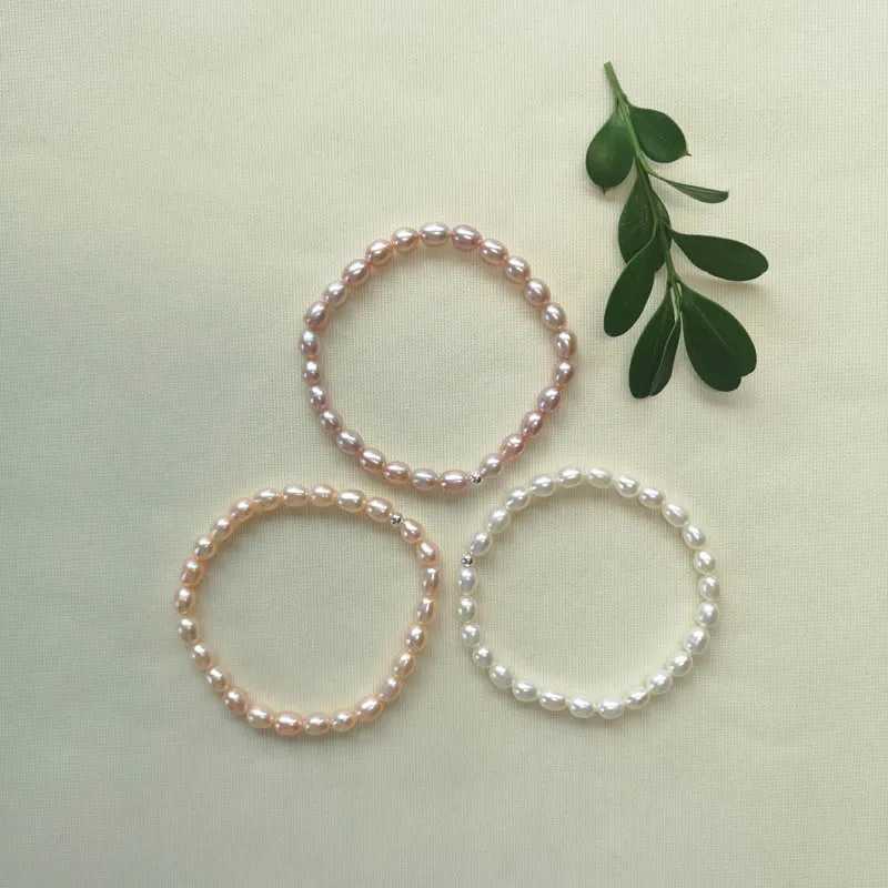Natural Freshwater Pearls Bracelet 925 Sterling Silver Beads For Girl Women Child High Quality Jewelry Gift
Natural Freshwater Pearls Bracelet 925 Sterling Silver Beads For Girl Women Child High Quality Jewelry Gift