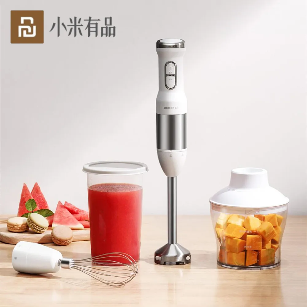 Youpin 4 in 1 Manual Blender Electric Kitchen Portable Food Processor Mixer Juicer Quick Cooking Meat Grinder with EU Adapter
Youpin 4 in 1 Manual Blender Electric Kitchen Portable Food Processor Mixer Juicer Quick Cooking Meat Grinder with EU Adapter