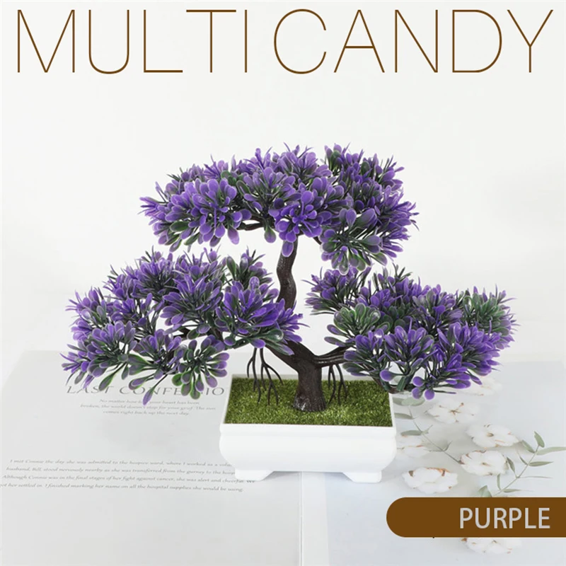 Artificial Plants Potted Bonsai Garden Decoration Outdoor Fake Plant Teen Room Decor Party Table Ornament For Home Garden Decor
Artificial Plants Potted Bonsai Garden Decoration Outdoor Fake Plant Teen Room Decor Party Table Ornament For Home Garden Decor