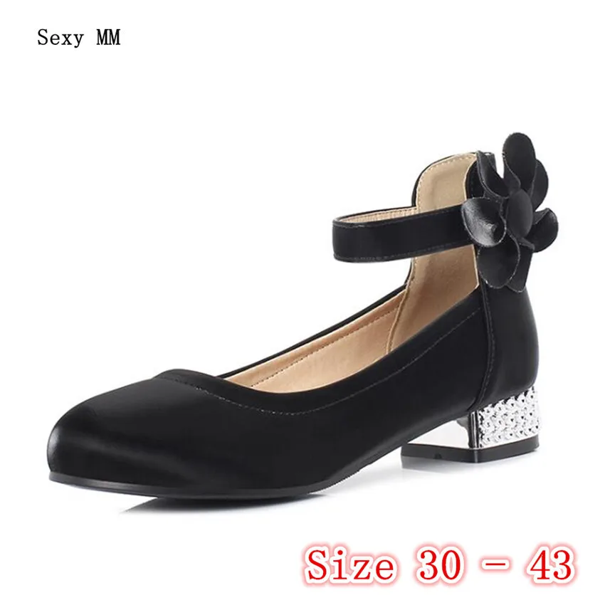 Women High Heel Sandals Square heel Mary Janes Shoes Woman High Heels Ladies Pumps Small Plus Size 30 31 32 33 34 - 40 41 42 43
Women High Heel Sandals Square heel Mary Janes Shoes Woman High Heels Ladies Pumps Small Plus Size 30 31 32 33 34 - 40 41 42 43