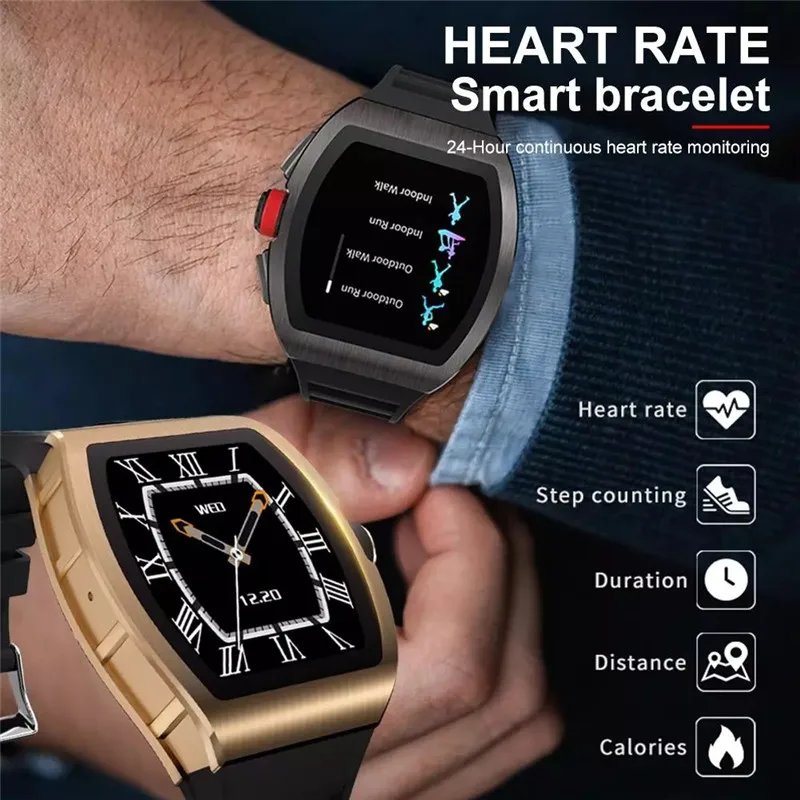 Waterproof Smart Watch Men Women M1 Wrist Fitness Tracker Heart-Rate Blood-Pressure Sleep Monitor Social Media Message
Waterproof Smart Watch Men Women M1 Wrist Fitness Tracker Heart-Rate Blood-Pressure Sleep Monitor Social Media Message