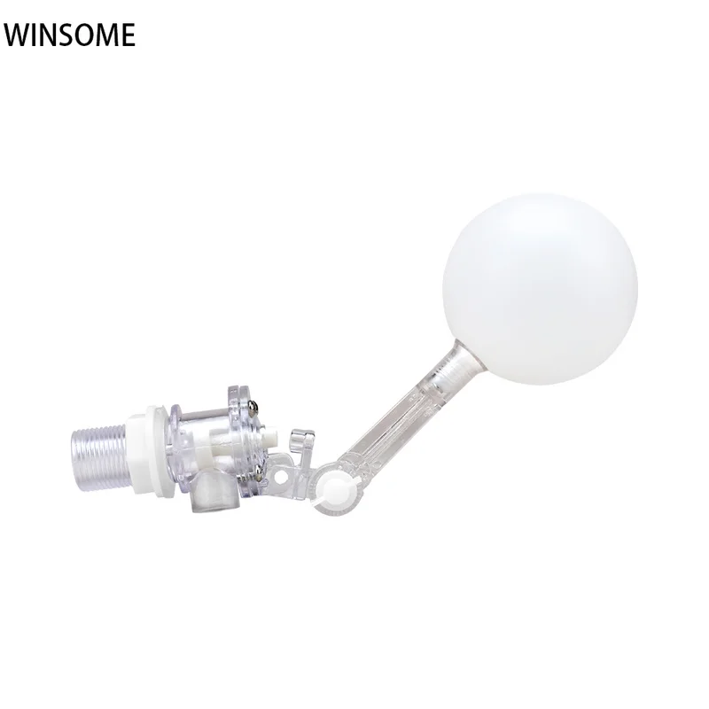 Transparent Plastic Float Ball Valve 1/2 3/4Inch Poultry Equipment Adjustable Automatic Fill Feed Humidifier Tank Water for Cow
Transparent Plastic Float Ball Valve 1/2 3/4Inch Poultry Equipment Adjustable Automatic Fill Feed Humidifier Tank Water for Cow