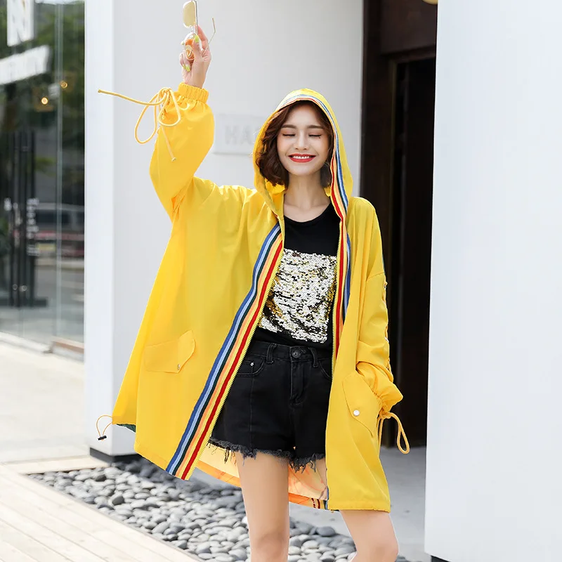 Sun protection shirt 2020 autumn new tide brand long paragraph casual wild Lantern sleeve hooded print jacket
Sun protection shirt 2020 autumn new tide brand long paragraph casual wild Lantern sleeve hooded print jacket