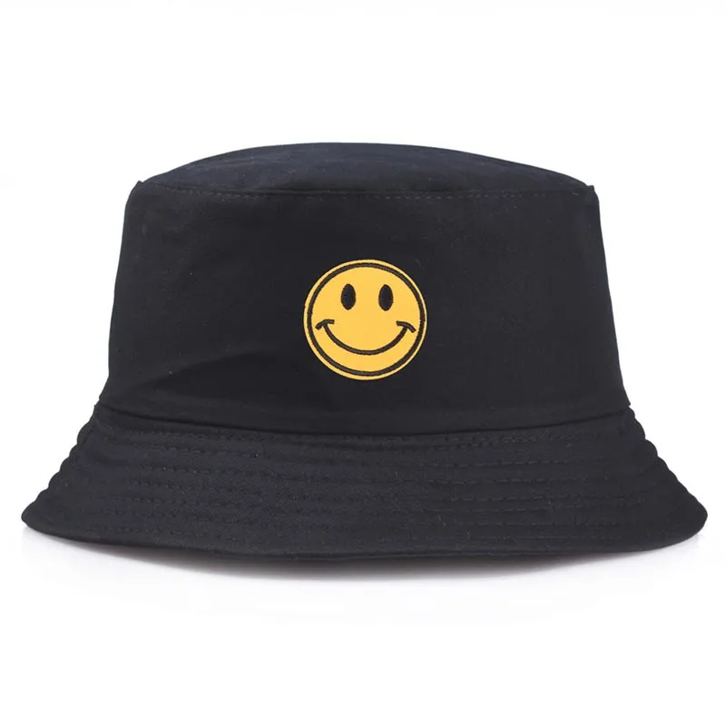Fashion Casual Fisherman Hat Hunting Fishing Bucket Hat Cap Lovely Smile Face Sun Protection Fisherman Hat Men gorro pescador 
Fashion Casual Fisherman Hat Hunting Fishing Bucket Hat Cap Lovely Smile Face Sun Protection Fisherman Hat Men gorro pescador
