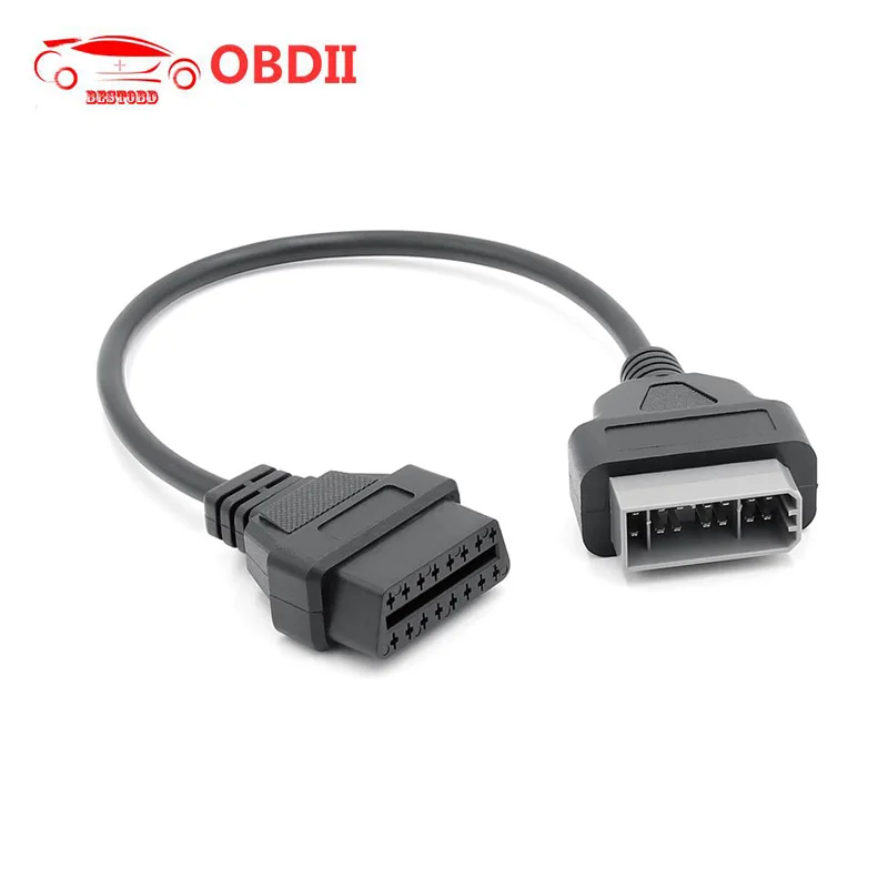 Для Nissan 14PIN OBD2 Кабель адаптер для 14 Pin до 16 гнездовой разъем диагностического