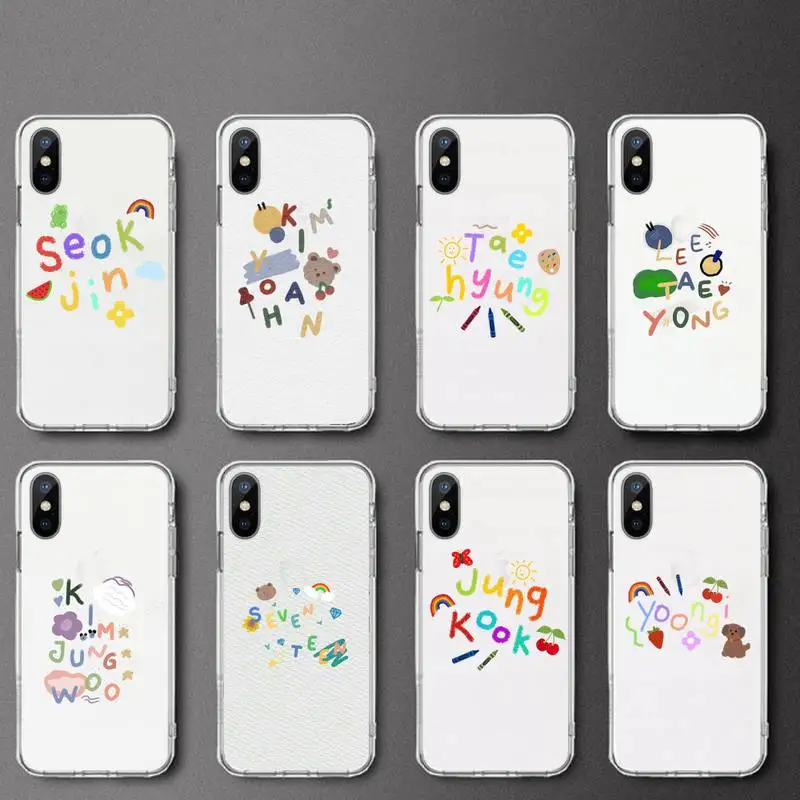 Rainbow cartoon bear Phone Case Transparent soft For iphone 5 5s 5c se 6 6s 7 8 11 12 plus mini x xs xr pro max
Rainbow cartoon bear Phone Case Transparent soft For iphone 5 5s 5c se 6 6s 7 8 11 12 plus mini x xs xr pro max