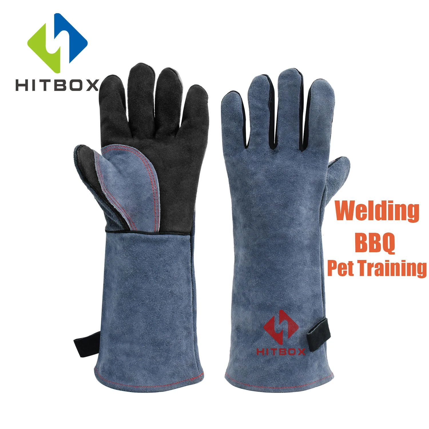 Сварочные перчатки HITBOX для барбекю кухонная плита термостойкие питомцев
