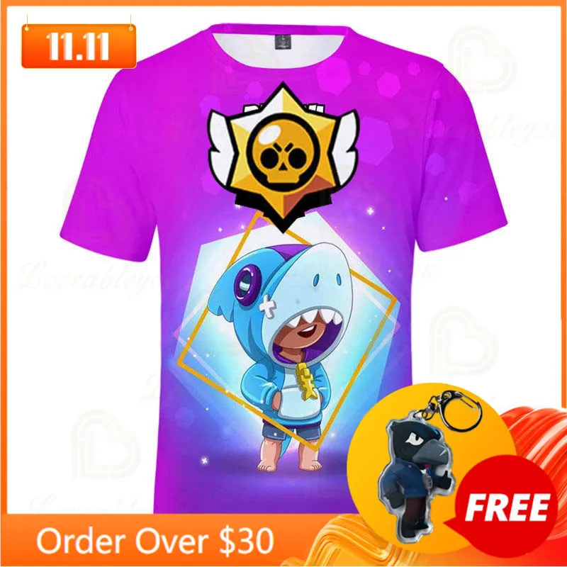 Shark Leon Children's Wear Kids T-shirt Colt Nita Game 3d Shirt Boys Girls Short Sleeve Tops Tshirt Teen Clothes
Shark Leon Children's Wear Kids T-shirt Colt Nita Game 3d Shirt Boys Girls Short Sleeve Tops Tshirt Teen Clothes