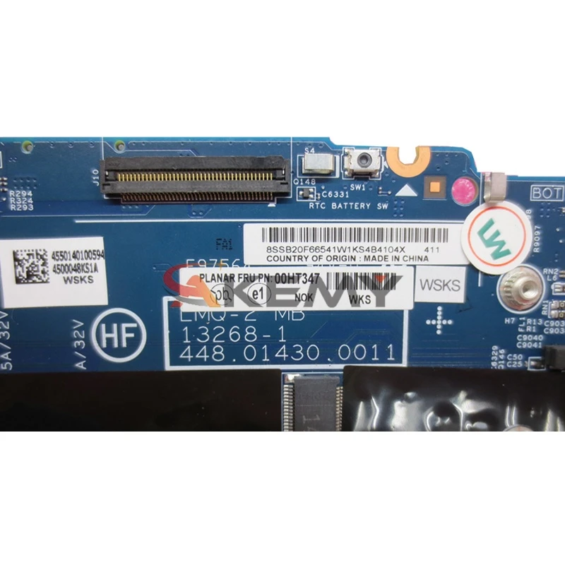 X1C X1 Laptop motherboard For Lenovo ThinkPad X1C X1 carbon I7-4600U 8G Mainboard 00UP985 00HN757 04X5580 12298-2 48.4LY06.021
X1C X1 Laptop motherboard For Lenovo ThinkPad X1C X1 carbon I7-4600U 8G Mainboard 00UP985 00HN757 04X5580 12298-2 48.4LY06.021