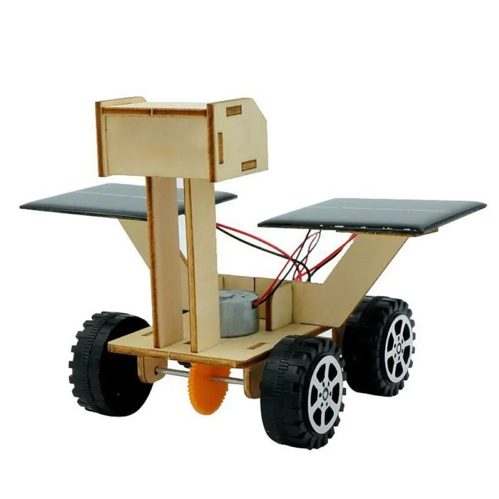 

Детская сборка «сделай сам», модель робота на солнечной энергии Moon Rover, научная модель, сделай сам, Солнечная машина, игрушки, модель автомоб...