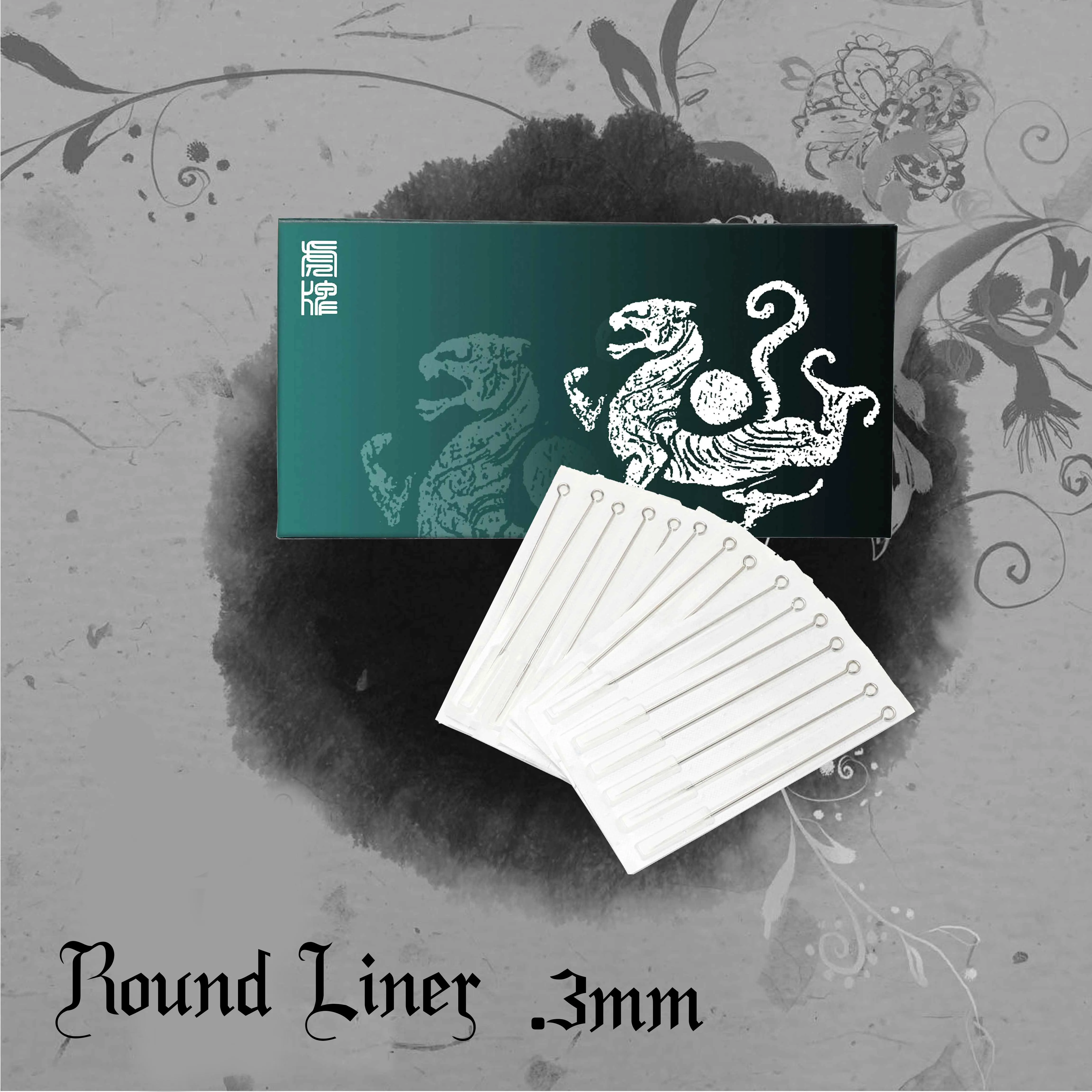 DIRK 50pcs Tiger Boutique tattoo needles round liner #10 (0.30mm ) high quality stainless steel 3/5/7/9/11/13/15/18 RL
DIRK 50pcs Tiger Boutique tattoo needles round liner #10 (0.30mm ) high quality stainless steel 3/5/7/9/11/13/15/18 RL