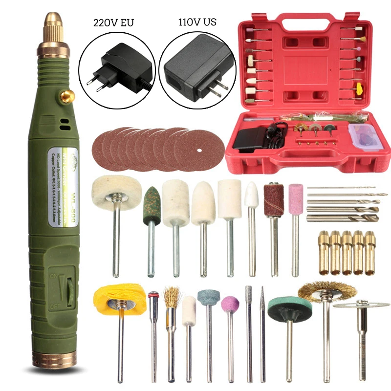 Electric Drill Variable Speed Mini Engraver Pen Grinder Rotary Tool Kit Cutting Polishing Drilling With dremel Accessories
Electric Drill Variable Speed Mini Engraver Pen Grinder Rotary Tool Kit Cutting Polishing Drilling With dremel Accessories