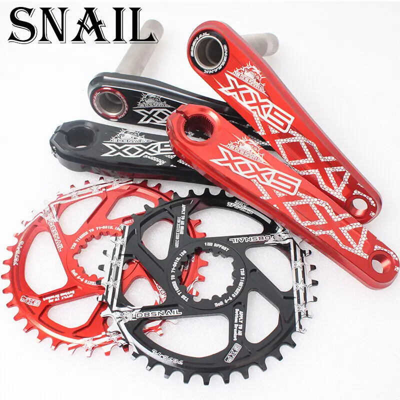 BDSNAIL узкая широкая цепь MTB GXP 170 мм Кривошип дорожный велосипед горный 34 40T подходит