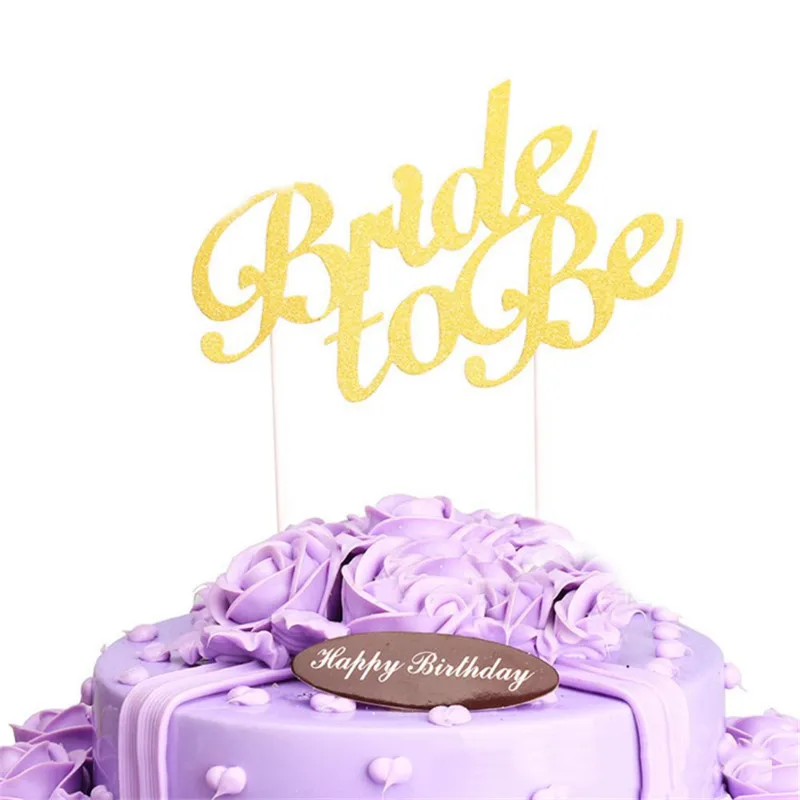 Bride To Be Wedding Decoration Gold/silver Cake Topper Bachelor Party Cake Decoration Hen Party Brida Shower Party Decoration -7
Bride To Be Wedding Decoration Gold/silver Cake Topper Bachelor Party Cake Decoration Hen Party Brida Shower Party Decoration -7