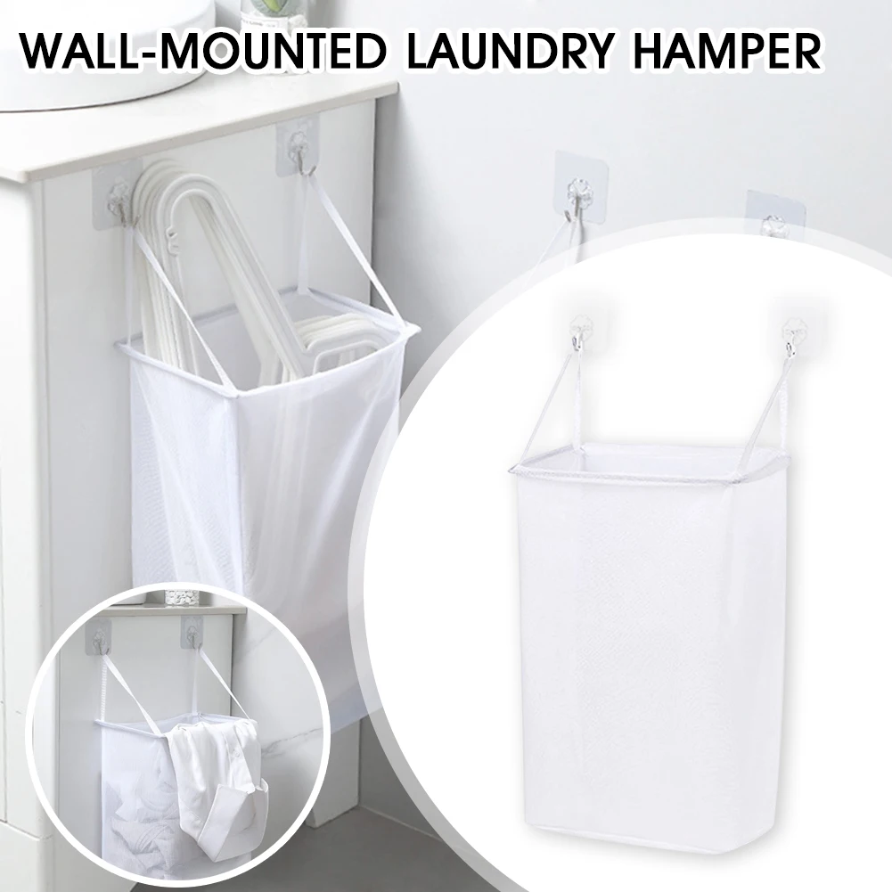 Portable Wall Hanging Laundry Basket Underwear Socks Barrel Bucket Clothing Storage Bag Foldable Bathroom Laundry Organizer
Portable Wall Hanging Laundry Basket Underwear Socks Barrel Bucket Clothing Storage Bag Foldable Bathroom Laundry Organizer