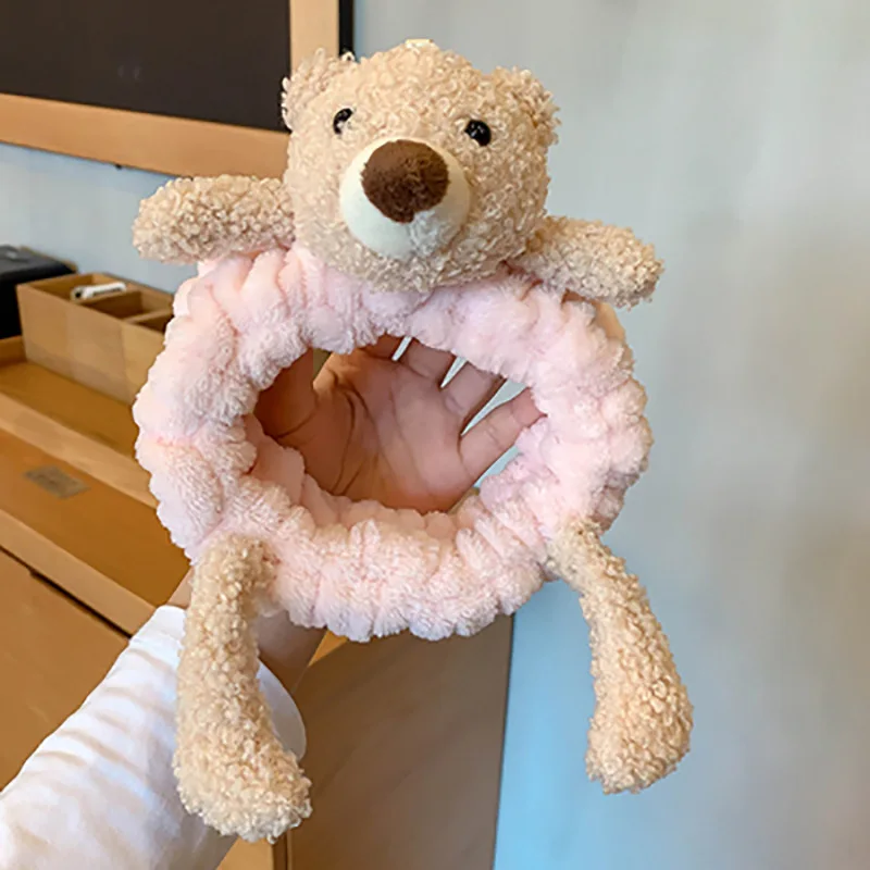 Elasticity Coral Fleece Bow Headbands Girls Cute animals Hair Band Headwear Women Face washing makeup Hair Accessories
Elasticity Coral Fleece Bow Headbands Girls Cute animals Hair Band Headwear Women Face washing makeup Hair Accessories