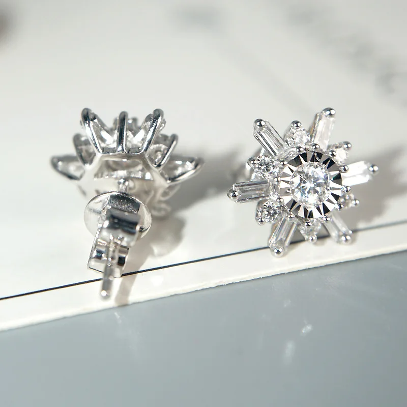 Diamonds Snowflake Jewelry S925 Sterling Silver Earrings Women Fine Jewelry Engagement Silver Bohemia Fashion Earrings Luxury
Diamonds Snowflake Jewelry S925 Sterling Silver Earrings Women Fine Jewelry Engagement Silver Bohemia Fashion Earrings Luxury
