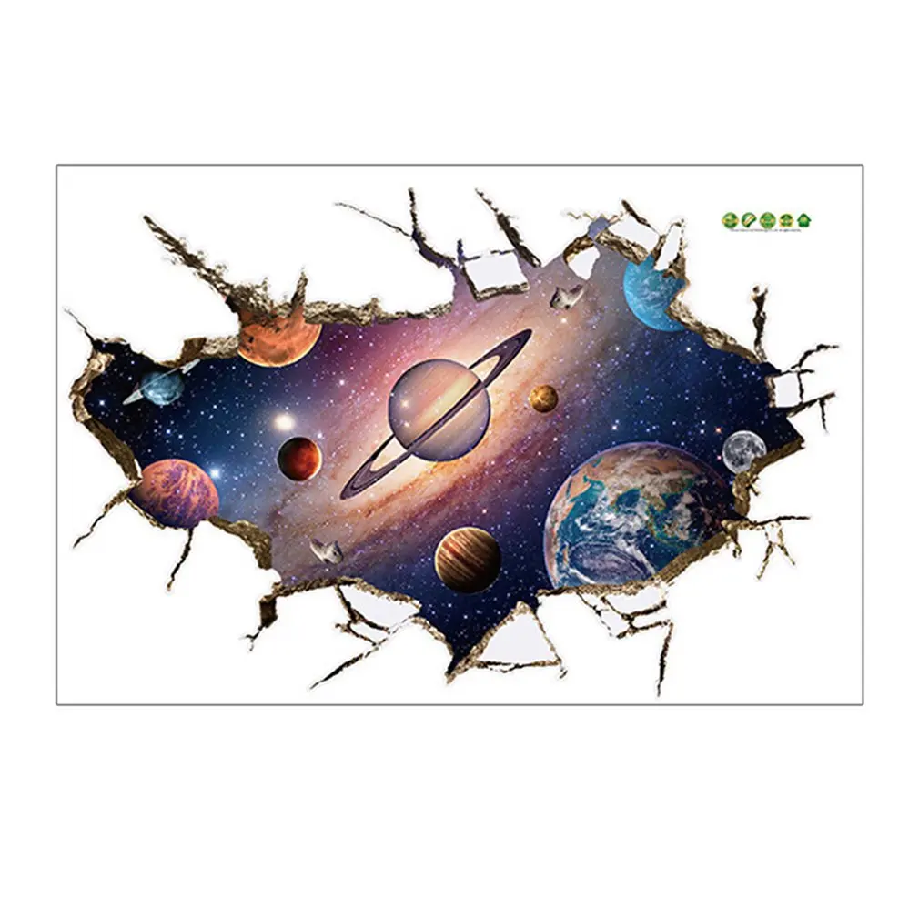 Creative 3D Planet Wall Sticker Af5711 Broken Wall Personality Pvc Printing Party Home Living Room Decoration
Creative 3D Planet Wall Sticker Af5711 Broken Wall Personality Pvc Printing Party Home Living Room Decoration