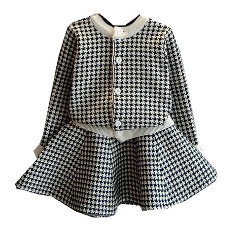 2020 baby girl spring and autumn knit suit children long-sleeved thousand bird print sweater cardigan two-piece
2020 baby girl spring and autumn knit suit children long-sleeved thousand bird print sweater cardigan two-piece