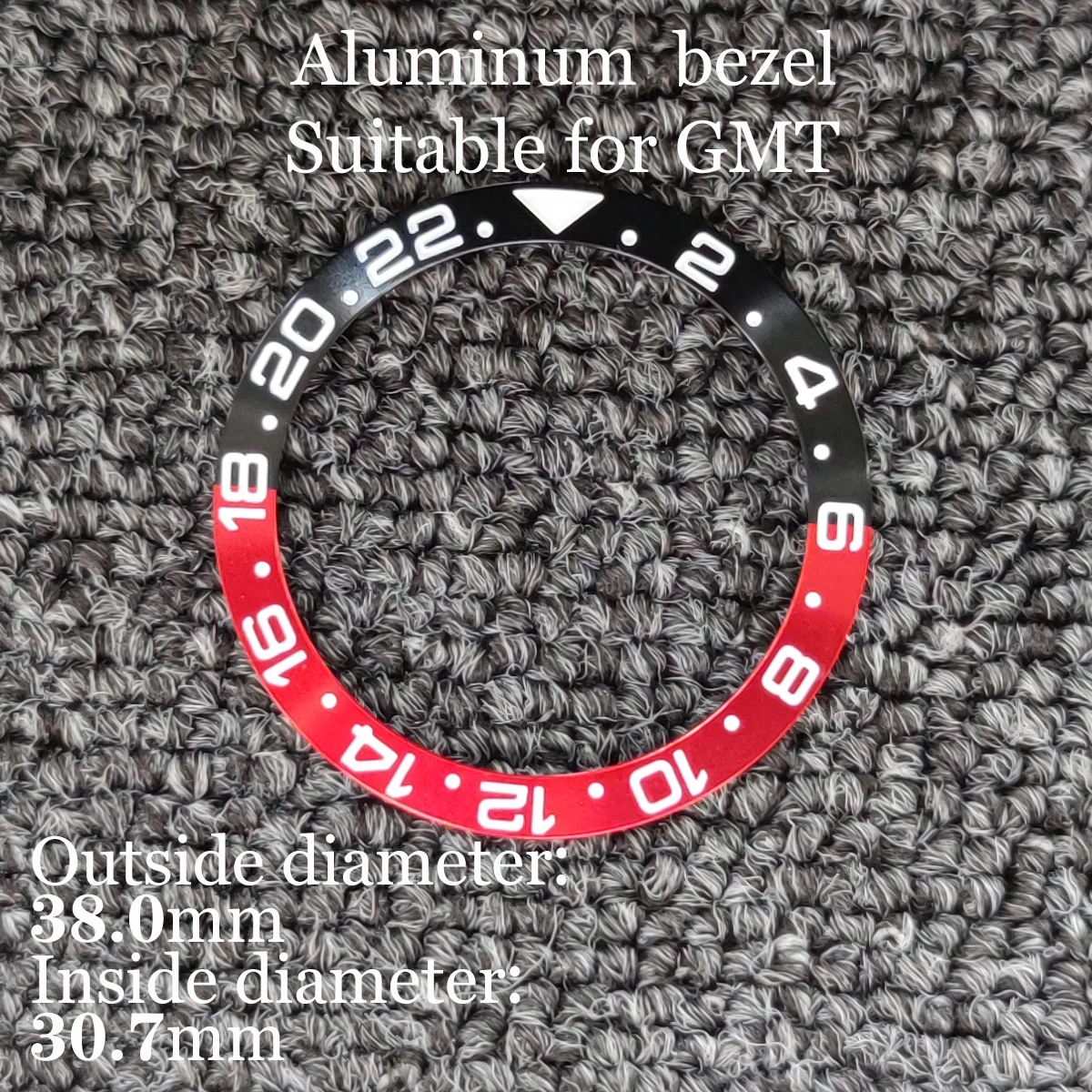 38mm Bezel Watch Parts Aluminum Bezel Fit GMT 40mm Watch Case Premium Quality Watch Accessories 
38mm Bezel Watch Parts Aluminum Bezel Fit GMT 40mm Watch Case Premium Quality Watch Accessories