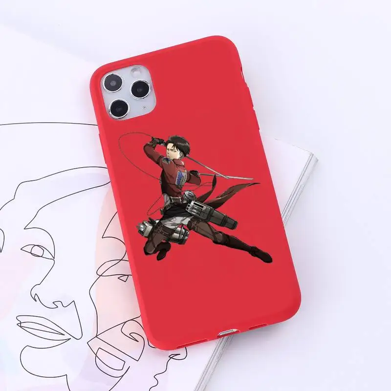 Anime Japanese attack on Titan Phone Case Red Candy Color for iPhone 6 7 8 11 12 s mini pro X XS XR MAX Plus
Anime Japanese attack on Titan Phone Case Red Candy Color for iPhone 6 7 8 11 12 s mini pro X XS XR MAX Plus