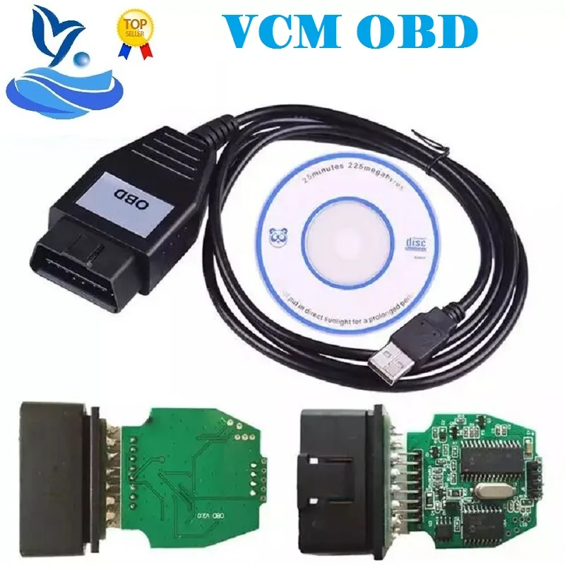 Автомобильный диагностический сканер для VCM OBD focom obd2 Диагностический кабель профессиональное устройство| |