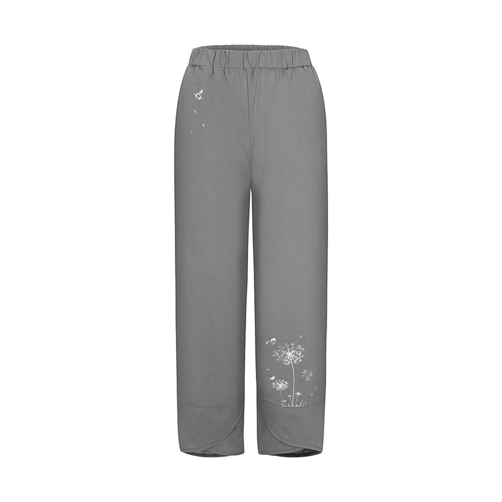 Summer Pants Women Cotton And Linen Casual Mid Waist Dandelion Embroidered Printed Pants Ladies Loose Long Straight Trousers#60
Summer Pants Women Cotton And Linen Casual Mid Waist Dandelion Embroidered Printed Pants Ladies Loose Long Straight Trousers#60