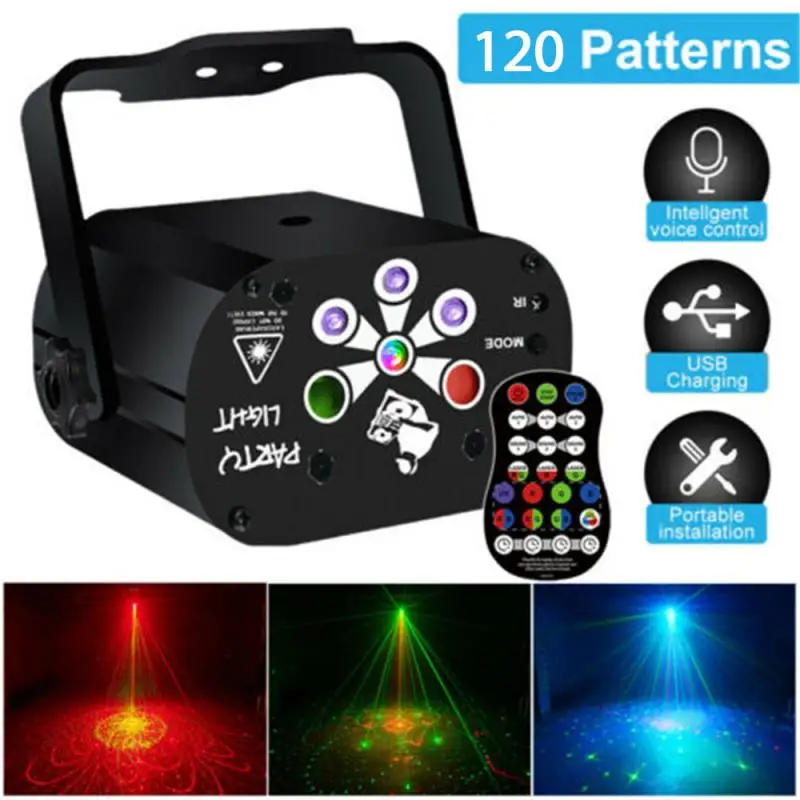 Mini Stage Light DC5V Projection Lamp RGB Colorful Dream Flash Multi-mixed Patterns Projector USB Party Lamps Festival Lighting
Mini Stage Light DC5V Projection Lamp RGB Colorful Dream Flash Multi-mixed Patterns Projector USB Party Lamps Festival Lighting