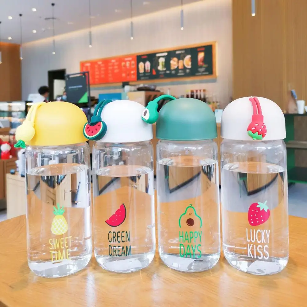 Cute fruit glass cartoon water cup portable sports transparent cup simple creative fashion large capacity student portable glass
Cute fruit glass cartoon water cup portable sports transparent cup simple creative fashion large capacity student portable glass