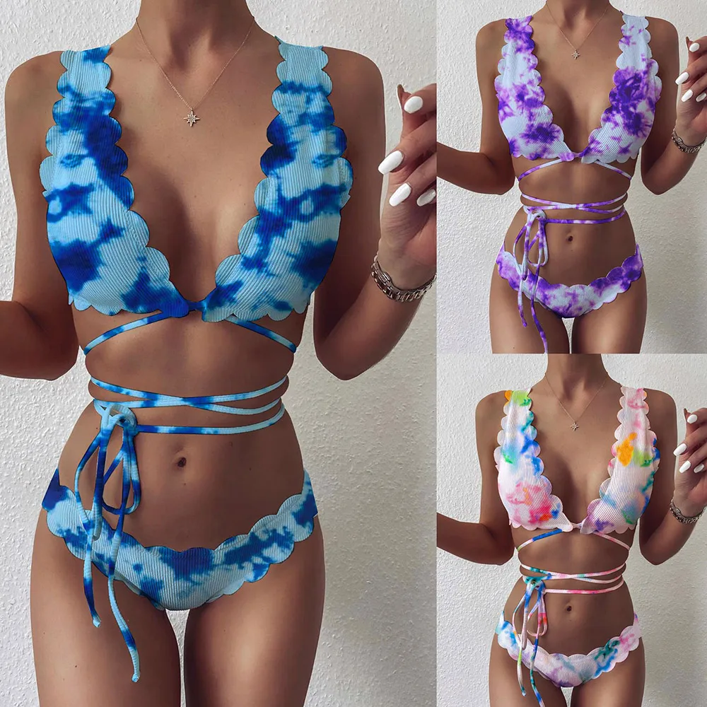 Push Up Bikini Set Swimsuits Women Gradient Cross Bandage Swimwear Biquini Beachwear Bathing Suit
Push Up Bikini Set Swimsuits Women Gradient Cross Bandage Swimwear Biquini Beachwear Bathing Suit