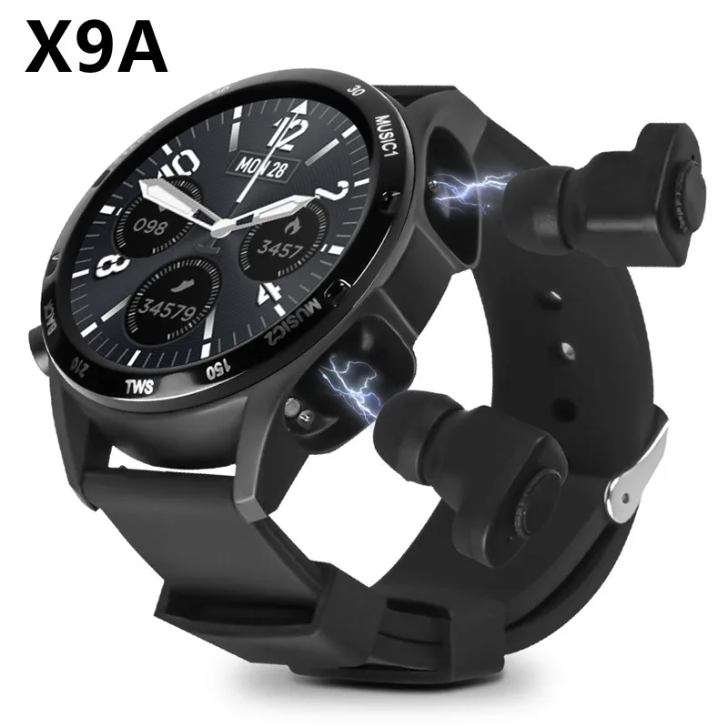 X9A Смарт-часы, наручные наушники, беспроводные Bluetooth-наушники для Android фитнес-трекер для измерения сердечного ритма
X9A Смарт-часы, наручные наушники, беспроводные Bluetooth-наушники для Android фитнес-трекер для измерения сердечного ритма