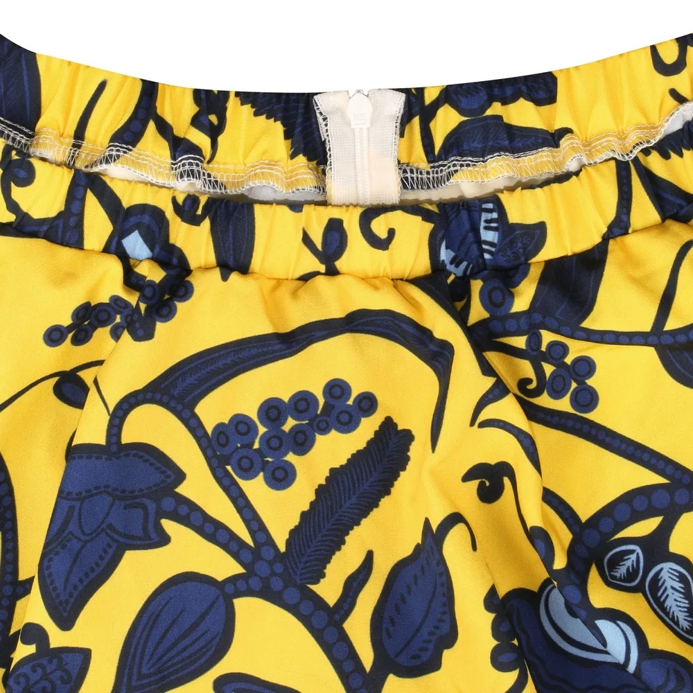 Summer Africa Women Jumpsuit Fashion Printed Off Shoulder Ruffled Strapless Romper Africa Woman Long Pants High Waist Playsuit
Summer Africa Women Jumpsuit Fashion Printed Off Shoulder Ruffled Strapless Romper Africa Woman Long Pants High Waist Playsuit