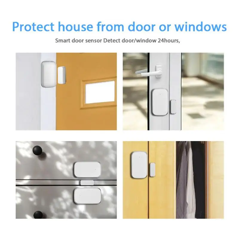ZigBee graffiti Smart WiFi Door Sensor Door Open Closed Detectors smart door sensor Smart Home Intelligent linkage Magnetic Dete
ZigBee graffiti Smart WiFi Door Sensor Door Open Closed Detectors smart door sensor Smart Home Intelligent linkage Magnetic Dete