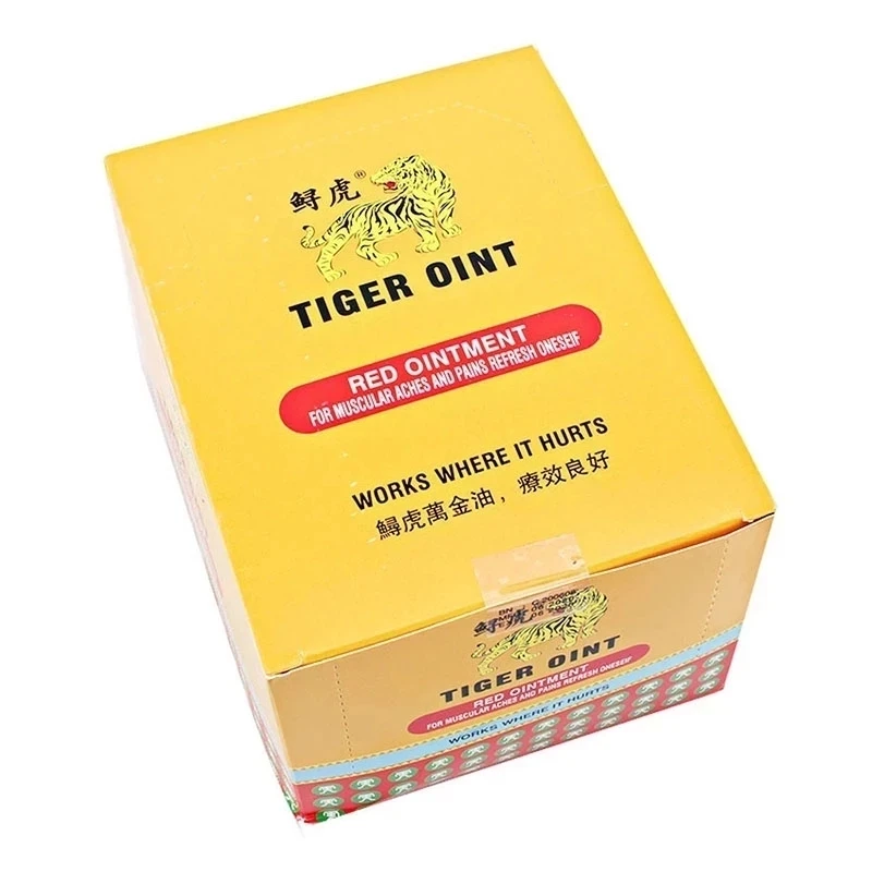 5 Pcs Tiger Balm Red Thailand Painkiller Ointment Muscle Pain Relief Massage Ointment Tiger Oil Joint Spine Lumbar Pain Relief
5 Pcs Tiger Balm Red Thailand Painkiller Ointment Muscle Pain Relief Massage Ointment Tiger Oil Joint Spine Lumbar Pain Relief