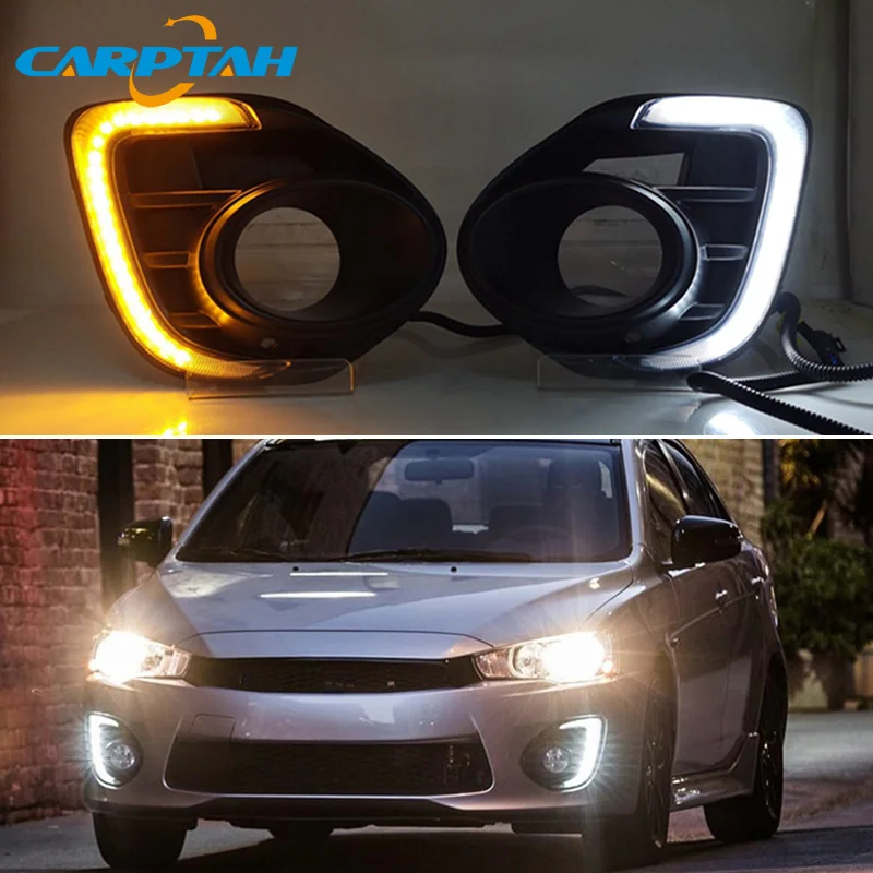 Светодиодные дневные ходовые огни для Mitsubishi Lancer 2016-2019, водонепроницаемые, 12 В, желтый индикатор поворота, бампер, светодиодные дневные ходов... 
Светодиодные дневные ходовые огни для Mitsubishi Lancer 2016-2019, водонепроницаемые, 12 В, желтый индикатор поворота, бампер, светодиодные дневные ходов...