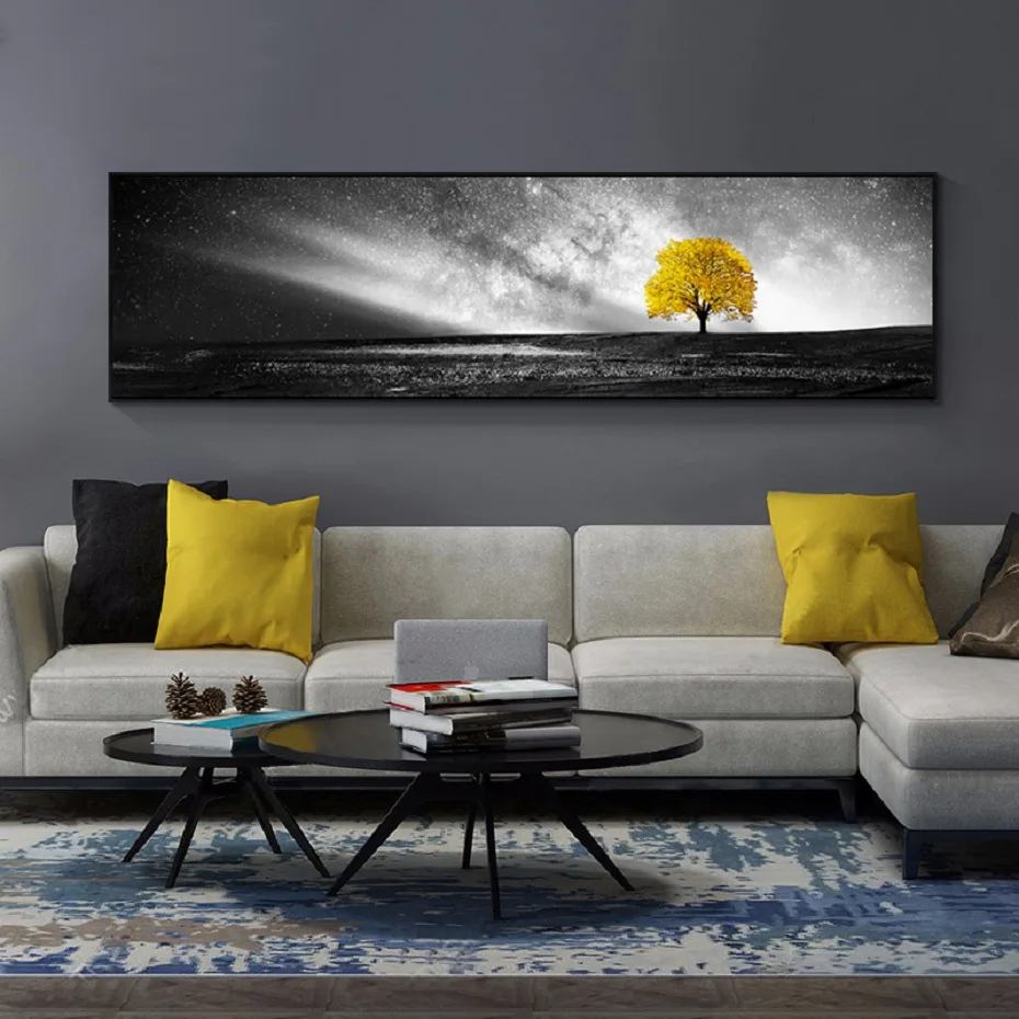 Nordic Long Yellow Tree Canvas Prints Posters Black White Scene Wall Art Landscape Canvas Paintings for Living Room Home Decor
Nordic Long Yellow Tree Canvas Prints Posters Black White Scene Wall Art Landscape Canvas Paintings for Living Room Home Decor