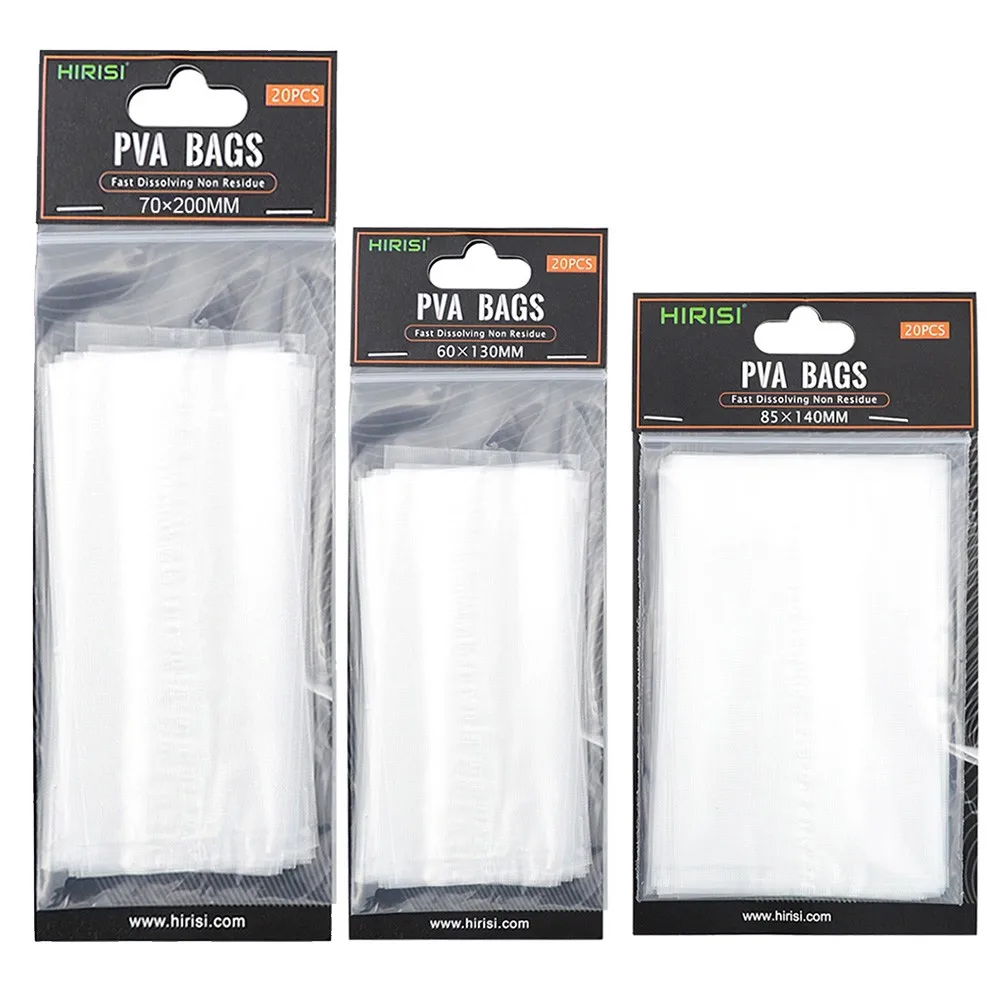 20pcs Carp Fishing PVA Water-soluble Bags Nesting Device Carp Warehouse Fishing Tackle Accessories Carp Boilies & Pellet 3 Sizes
20pcs Carp Fishing PVA Water-soluble Bags Nesting Device Carp Warehouse Fishing Tackle Accessories Carp Boilies & Pellet 3 Sizes