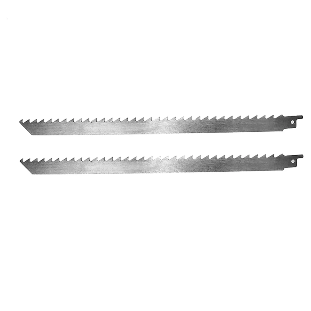 2 Pcs 300mm Stainless Steel Reciprocating Saw Blade With Fine Tooth For Cutting Bone Meat Wood Metal Cutter Tool
2 Pcs 300mm Stainless Steel Reciprocating Saw Blade With Fine Tooth For Cutting Bone Meat Wood Metal Cutter Tool