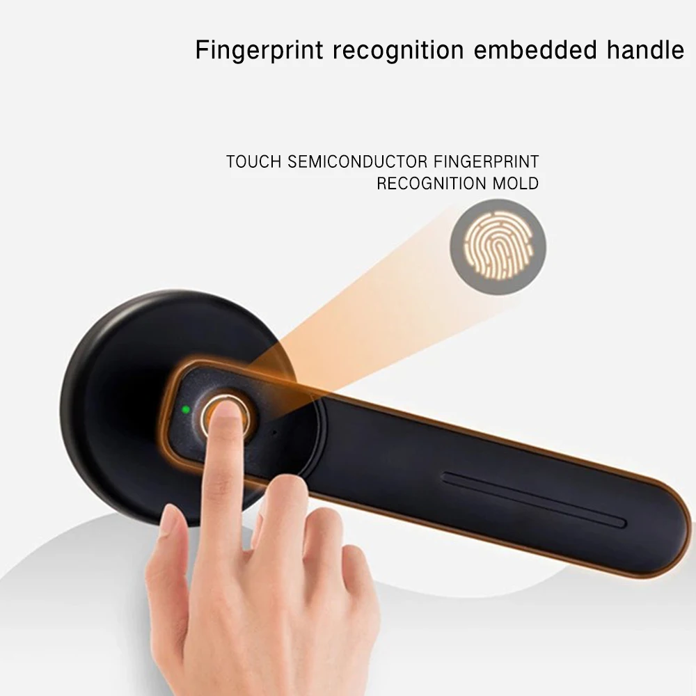 Bedroom Security Battery Operated Fingerprint Door Lock Sensitive Alloy Semiconductor Smart Biometric With Keys Home Office
Bedroom Security Battery Operated Fingerprint Door Lock Sensitive Alloy Semiconductor Smart Biometric With Keys Home Office
