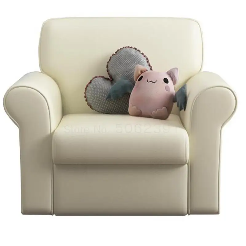 Фото Детский диван из искусственной кожи милый детский кресло для мальчиков и девочек