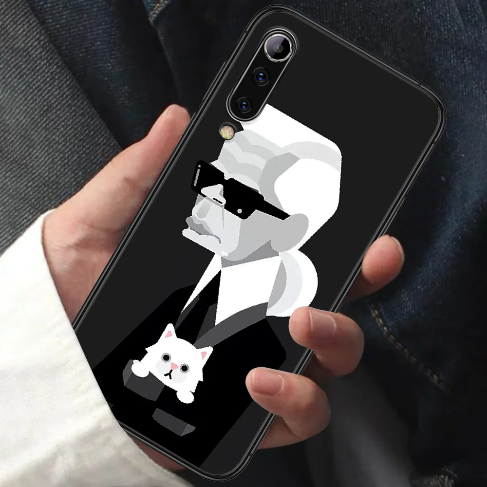 Fashion Brand Designer KARLs Phone Case For XIAOMI MI Note 8 9 T 10 Pro Lite SE A2 A3 POCO X M MAX 2 3 black Cover Fashion
Fashion Brand Designer KARLs Phone Case For XIAOMI MI Note 8 9 T 10 Pro Lite SE A2 A3 POCO X M MAX 2 3 black Cover Fashion