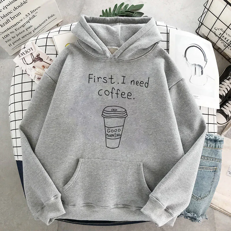 Coffee cup cartoon letter print hoodie 2021 fall/winter women Harajuku Korean trend top of multicolor loose warm pullover hoodie
Coffee cup cartoon letter print hoodie 2021 fall/winter women Harajuku Korean trend top of multicolor loose warm pullover hoodie