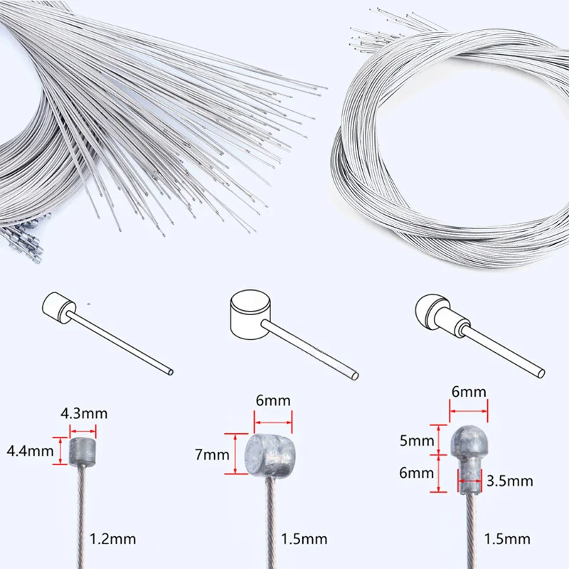 1Pcs Brake/Derailleur Cable Replaceable Bicycle Front Rear Brake Derailleur Cable Line Core For Mountain Bike Road Car Bike Part
1Pcs Brake/Derailleur Cable Replaceable Bicycle Front Rear Brake Derailleur Cable Line Core For Mountain Bike Road Car Bike Part