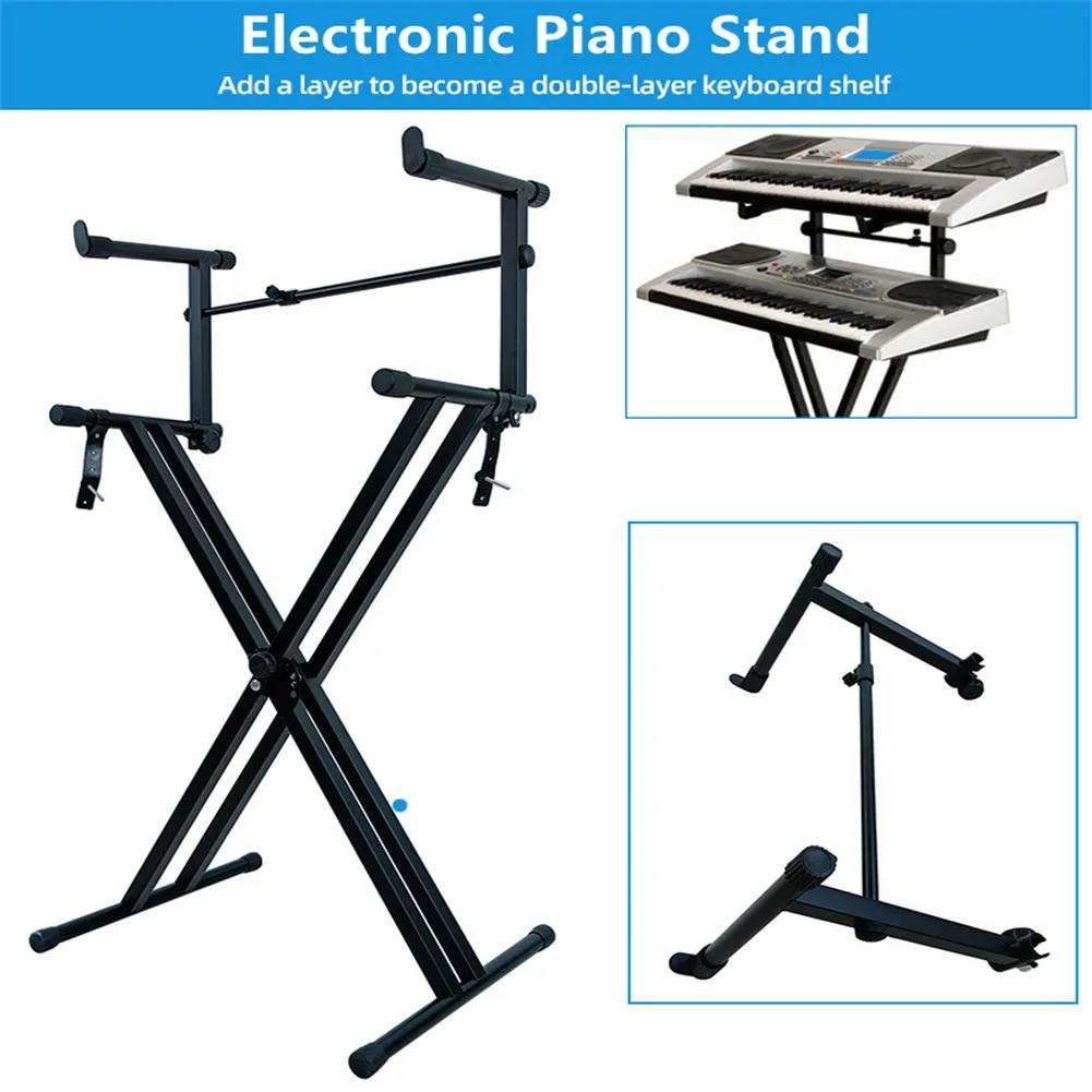 1*Piano Heightening Rack 37.5-69cm Universal Adjustable Electronic Stand Keyboard Rack Stands X-tube Organ Rack Plus Overhead
1*Piano Heightening Rack 37.5-69cm Universal Adjustable Electronic Stand Keyboard Rack Stands X-tube Organ Rack Plus Overhead