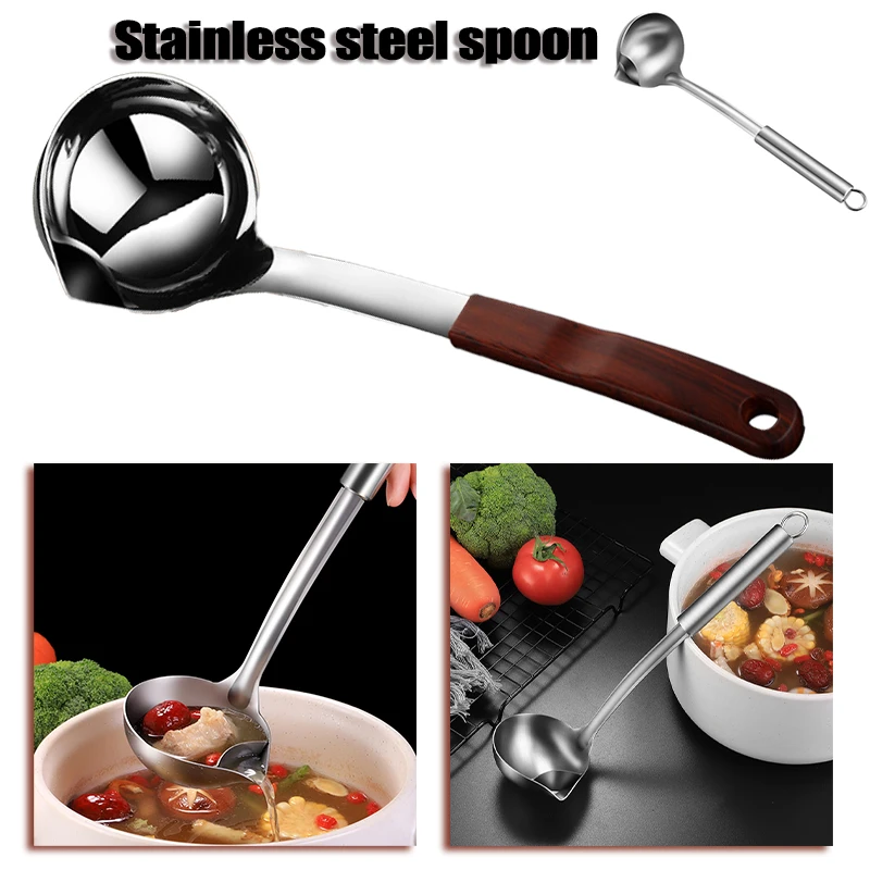 Oil Filter Spoon Stainless Steel Long Handle Spoon for Hot Pot Restaurant Home Kitchen xqmg Tablespoons Tableware Kitchen Dining
Oil Filter Spoon Stainless Steel Long Handle Spoon for Hot Pot Restaurant Home Kitchen xqmg Tablespoons Tableware Kitchen Dining